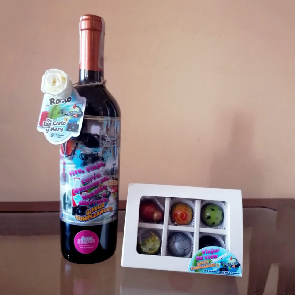 Botellas de Vino personalizadas