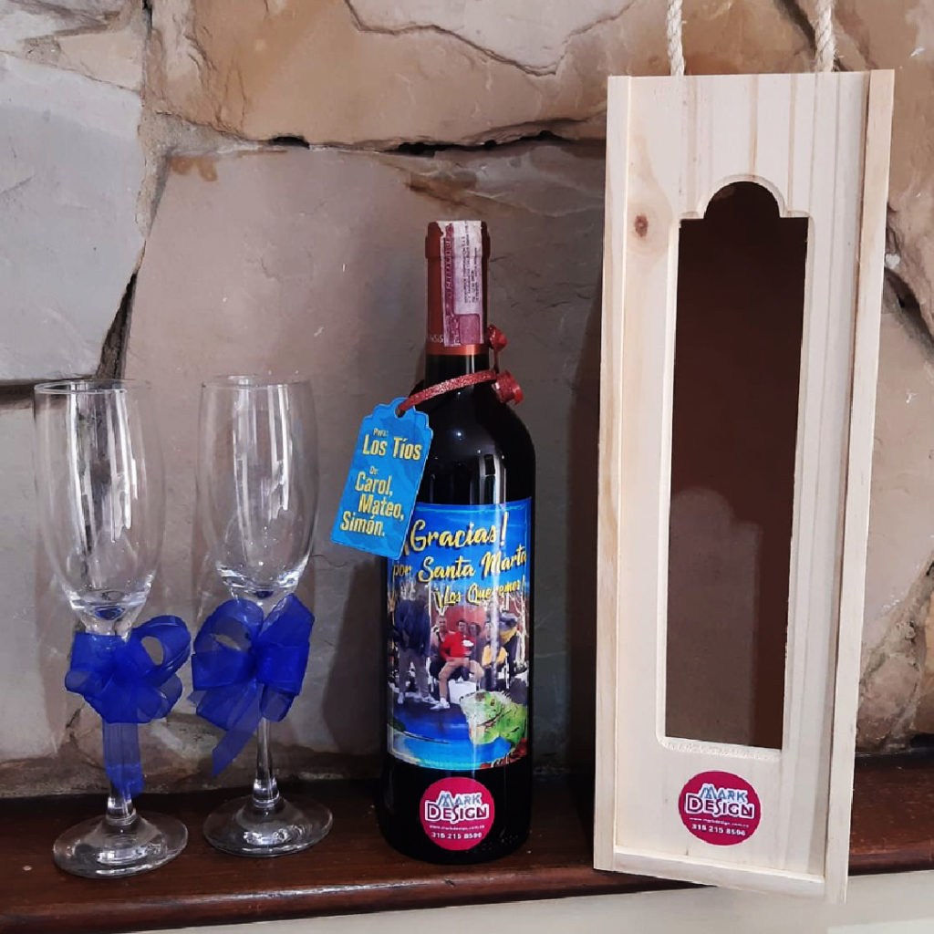 Botellas de Vino personalizadas